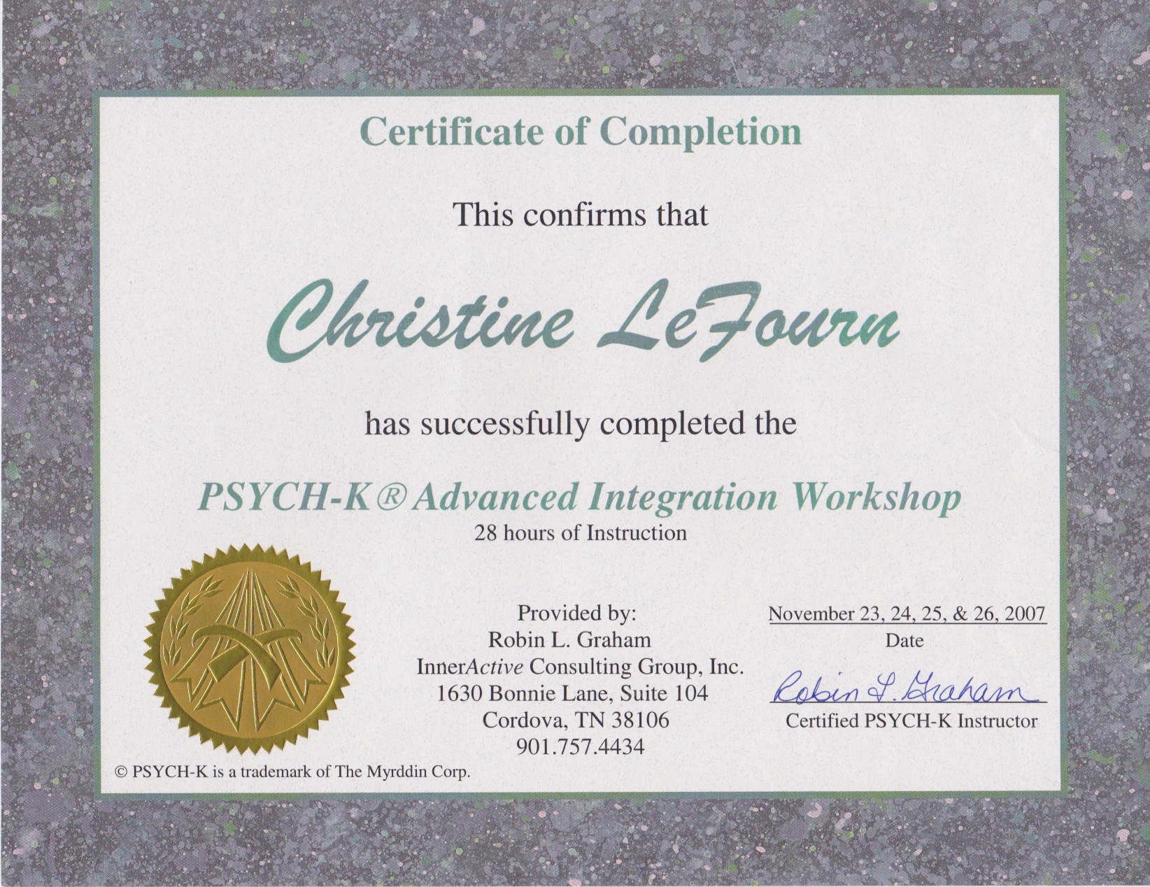 Psych k